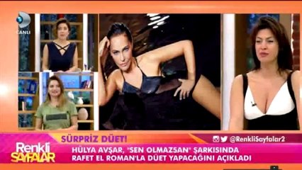 Hülya Avşar, Üzerine Yalnızca Sabahlık Giyip Klip Çekti