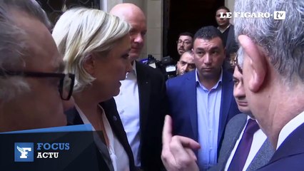 Marine Le Pen refuse de porter le voile au Liban