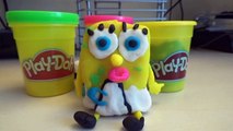 Spongebob Squarepants vs Arlo The Good Dinosaur Disney Pixar Play-Doh movie - tutorial for