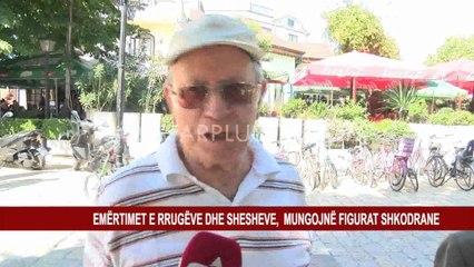 EMËRTIMET E RRUGËVE DHE SHESHEVE, MUNGOJNË FIGURAT SHKODRANE