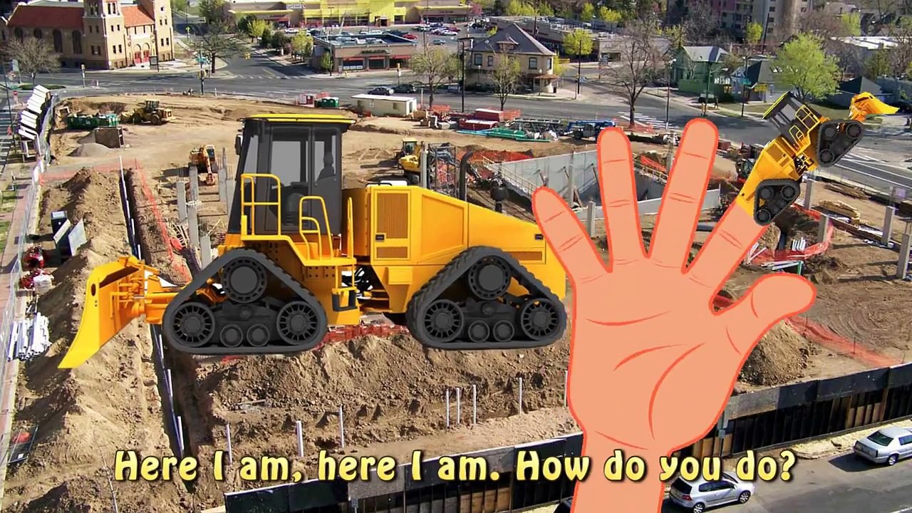 finger family song |dump truck for kids