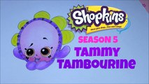 Cómo Dibujar Shopkins TEMPORADA 5: Tammy Pandereta, Paso Por Paso la Temporada 5 Shopkins Dibujo Sh