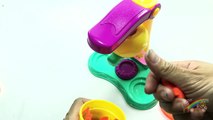 Peppa Pig & Play doh frozen! - Create ice cream rainbow with playdoh clay toys v2