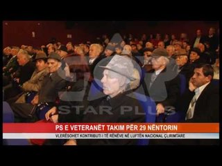 PS E VETERANËT TAKIM PËR 29 NËNTORIN