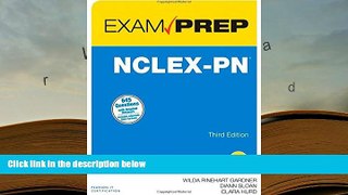 FREE [DOWNLOAD] NCLEX-PN Exam Prep (3rd Edition) Wilda Rinehart For Kindle