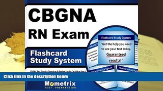 READ book CBGNA RN Exam Flashcard Study System: CBGNA Test Practice Questions   Review for the