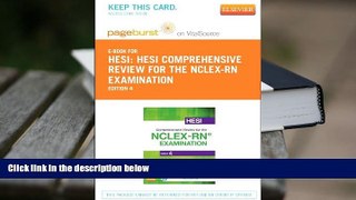 READ book HESI Comprehensive Review for the NCLEX-RN Examination - Elsevier eBook on VitalSource