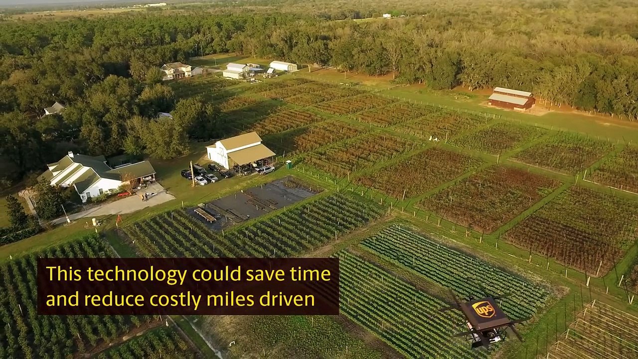 UPS teste un camion de livraison qui peut faire décoller des drones