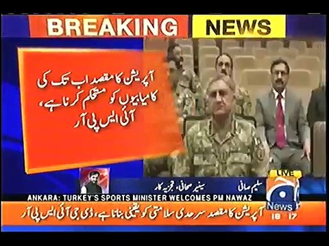 Saleem Safi analysis's on Pak Army launches Operation Radd-ul-Fasaad