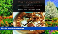 Best Ebook  Core Concepts of Government and Not-For-Profit Accounting  For Kindle