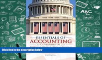 Popular Book  Essentials of Accounting for Governmental and Not-for-Profit Organizations  For Full