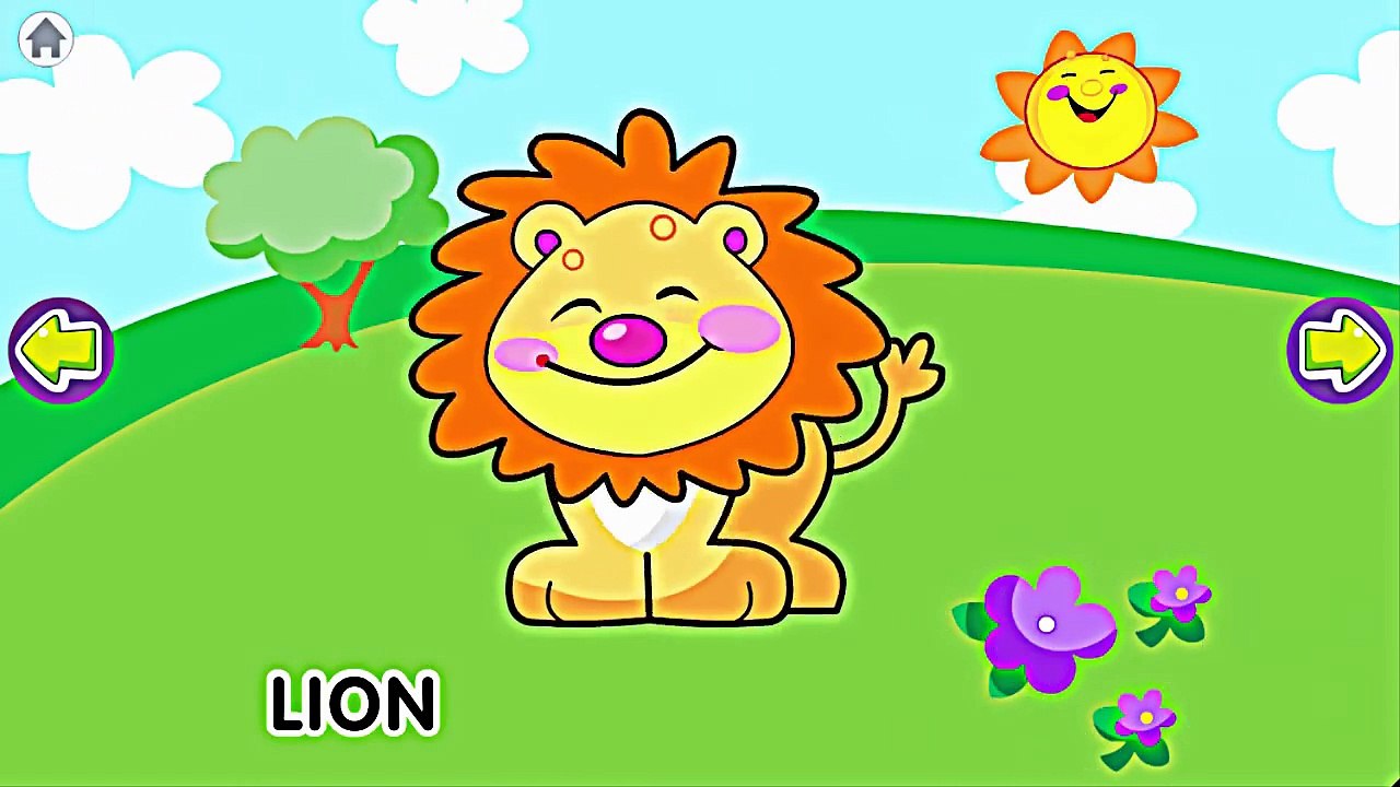 Kids Learning Animals Names & Sounds in English | Animals Puzzle Games for Kids