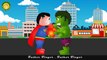 Finger Family Collection | Superman Vs Ironman Finger Family & Hulk Vs Ironman Finger Fami