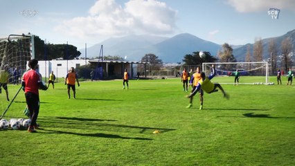 Les bleus se préparent pour Angers