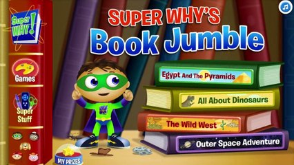 ♡ Super Why - Attack Of The Eraser Educational Comic Book Game For Children English