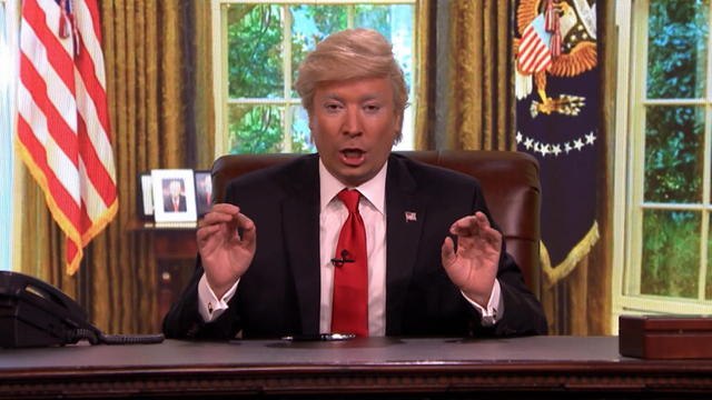 Jimmy Fallon crée “Trump News Network”, le seul média 100% honnête - The Tonight Show du 22/02