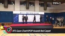 BTS at Gaon Chart Awards Red Carpet