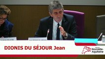 Intervention de Jean Dionis sur les compensations de charges et ressources transférées à la Région des transports