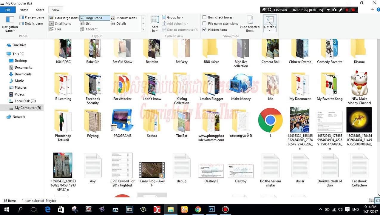 How To Hiddend Folder Or file In Window 10
