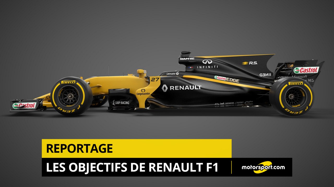 Quels sont les objectifs 2017 de Renault F1 ?