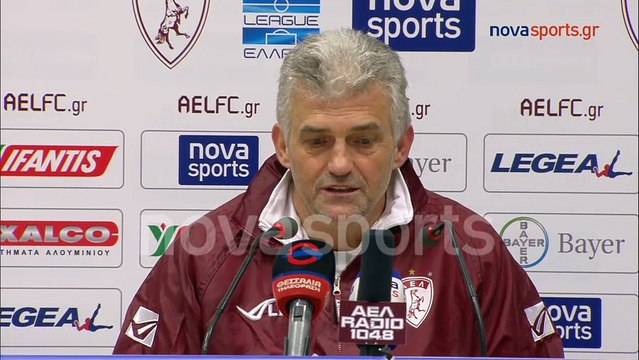 21η ΑΕΛ-Λεβαδειακός 2-1 2016-17 Η συνέντευξη Τύπου - (Novasports)