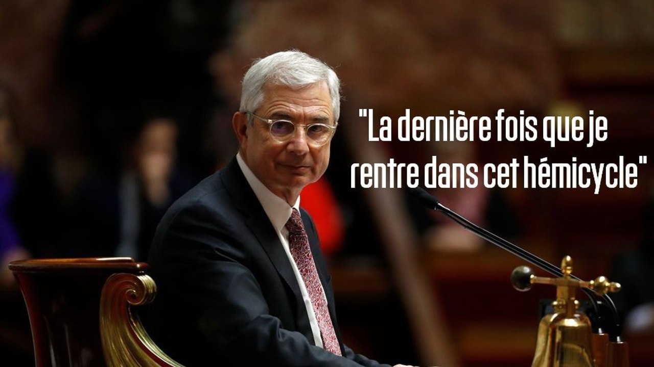 "La dernière fois que j'entre dans l'hémicycle", Claude Bartolone quitte l'Assemblée nationale