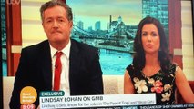 Lindsay lohan on good morning Britain 2017