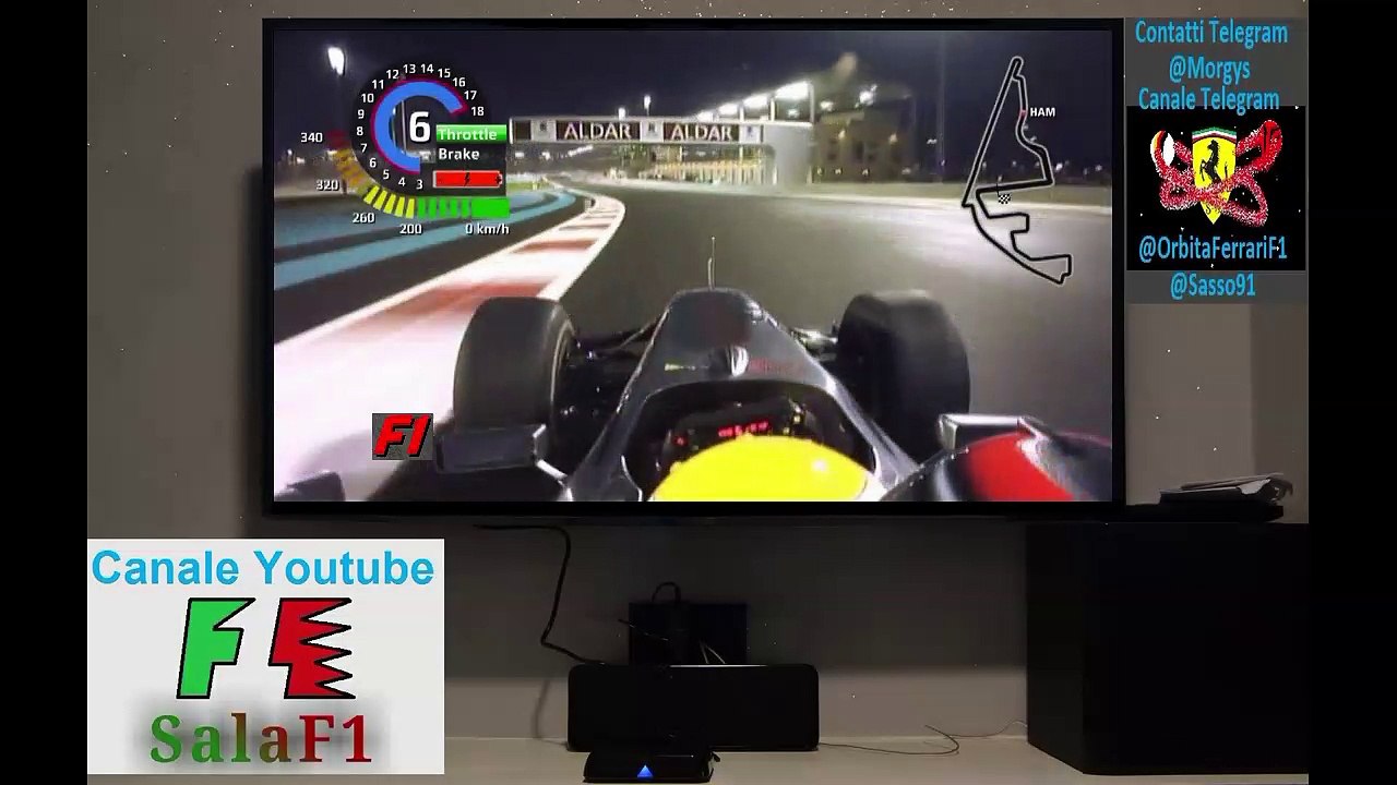 Pole Lap Onboard - F1 2009 Round 17 - GP Abu Dhabi (Yas Marina) Lewis Hamilton