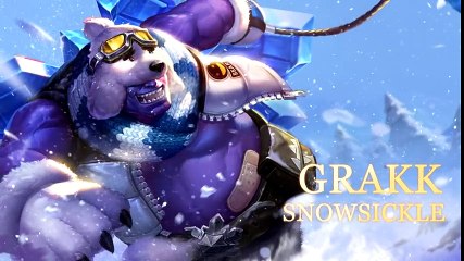 Snow Festival - Snowsickle Grakk Skin Trailer - Strike of Kings...