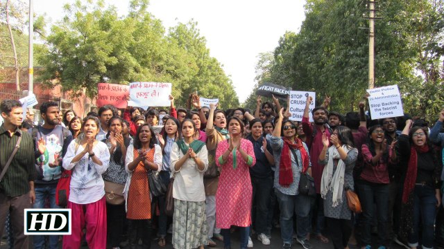 Clashes at Ramjas College after ABVP ruckus