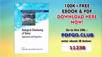 Biological Monitoring of Rivers (Water Quality Measurements)