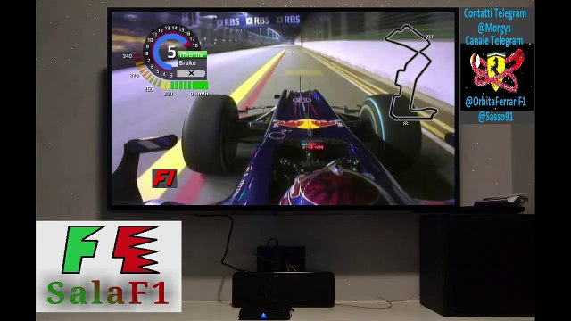 Onboard - F1 2009 Round 14 - GP Singapore - Sebastian Vettel