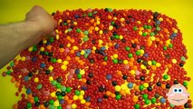 ♥♥ Learn To Count 1 to 100 with Candy Numbers! Surprise Eggs with Smarties Skittles and Ca