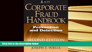 Popular Book  Corporate Fraud Handbook: Prevention and Detection  For Trial