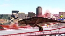 Los Dinosaurios Dibujos Animados Para Los Niños | Godzilla Rimas De Cuarto De Niños | King Kong Dedo De La Familia Rimas