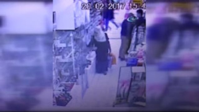 Adıyaman) Kadın Hırsızı Güvenlik Kameraları Yakalattı