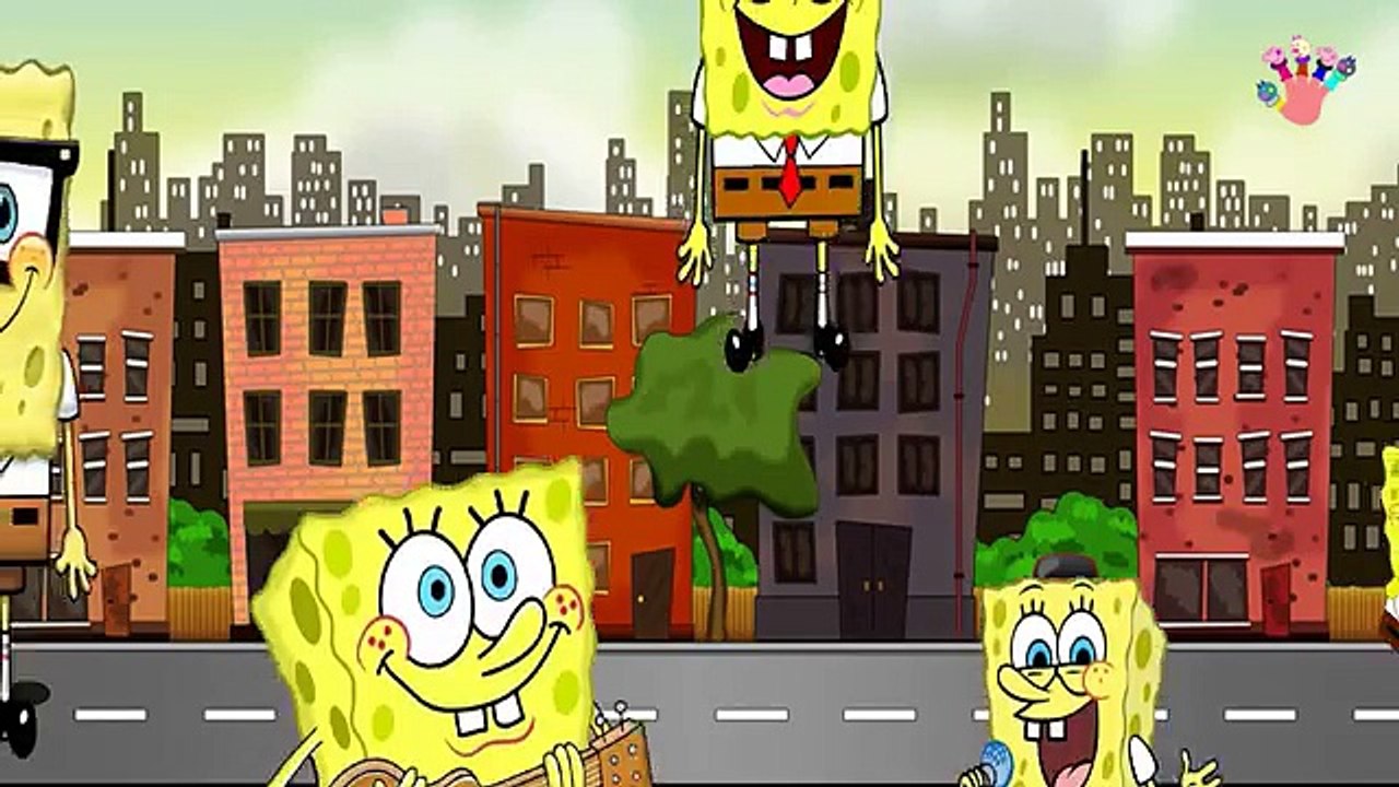 Finger Family SpongeBob SquarePants | Nursery Rhymes for Children & Kids Songs