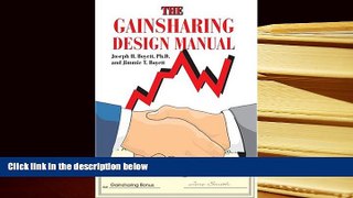 Popular Book  The Gainsharing Design Manual  For Full