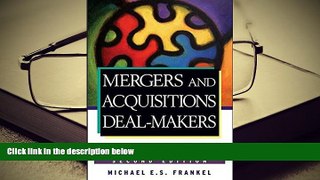 Popular Book  Mergers and Acquisitions Deal-Makers: Building a Winning Team  For Kindle