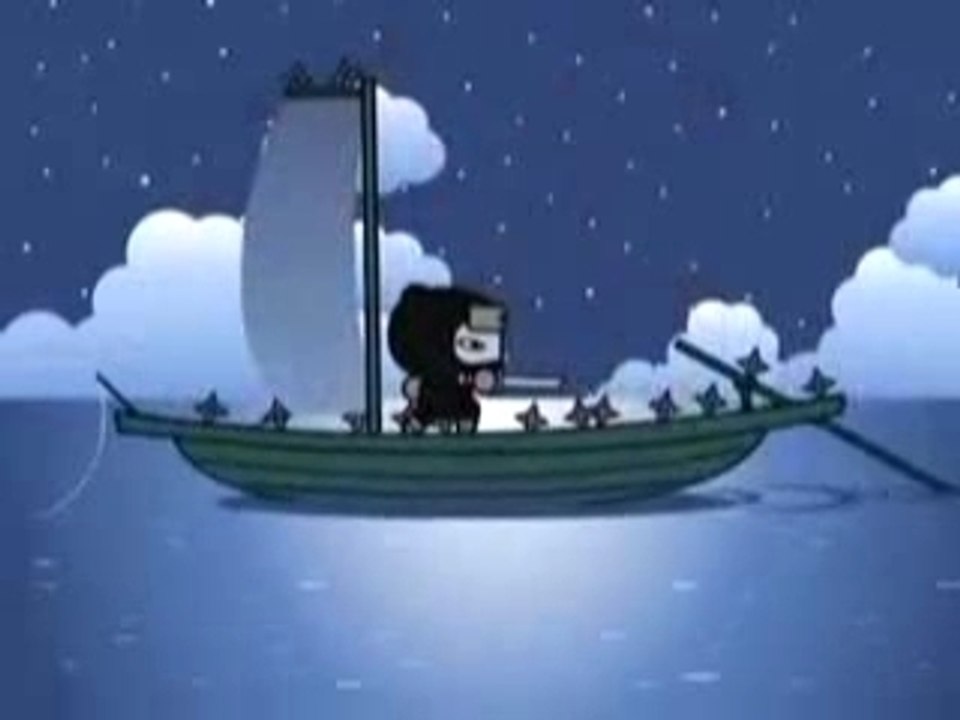 pucca dans le bateau