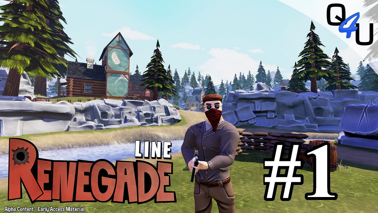 Renegade Line Alpha Gameplay #1 | QSO4YOU Gaming