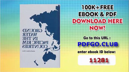 Ground Water in the Pacific Rim Countries