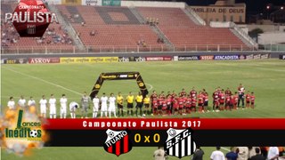 Ituano 0 x 0 Santos - HD - Melhores Momentos - Campeonato Paulista 2017 - 21/02/2017