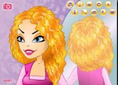 Barbie CUTS ELSA hair - Barbie GIrl Hair Salon kids toy set - funny dolls hairstyle compil