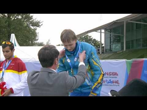 Men's 200m T38 | Victory Ceremony | 2014 IPC Athletics European Championships Swansea