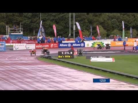 Men's 800m T54 | final | 2014 IPC Athletics European Championships Swansea