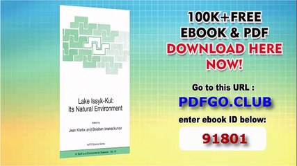 Lake Issyk-Kul_ Its Natural Environment (Nato Science Series_ IV_)