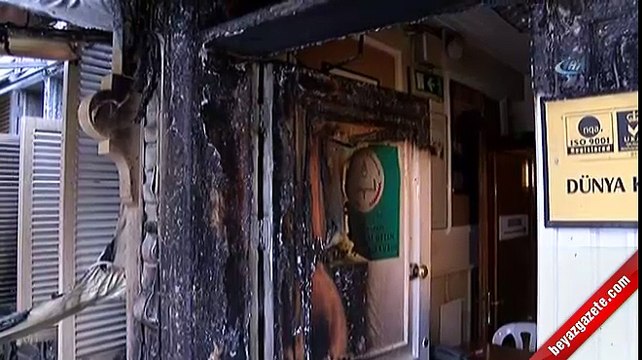 Müjdat Gezen Sanat merkezini kundaklayan 1 kişi gözaltına alındı