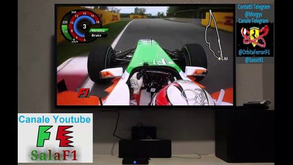 Onboard - F1 2010 Round 08 - GP Canada (Montreal) Vitantonio Liuzzi