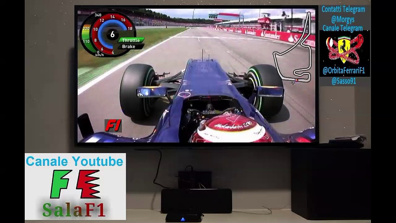 Pole Lap Onboard - F1 2010 Round 11 - GP Germania (Hockenein) Sebastian Vettel